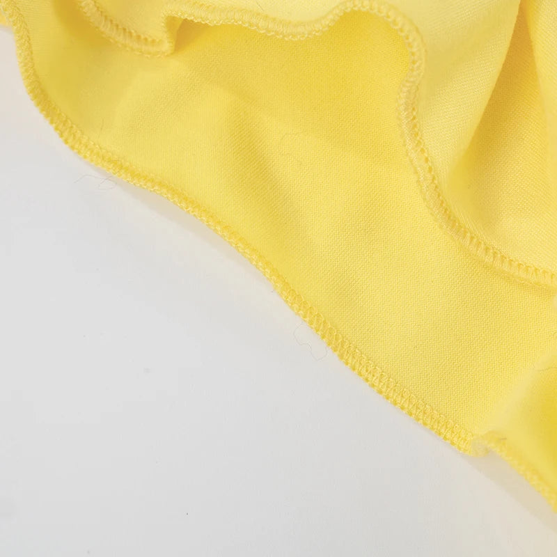 Color Irregular Slim Layered Ruffle Sheath Dress