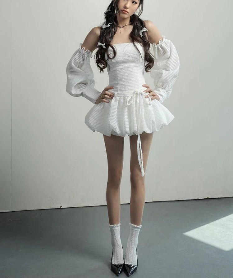 A-Line Princess Mini Dress
