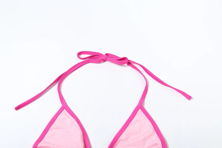 Two Piece Bandage Bra Top and Bow Shorts Set