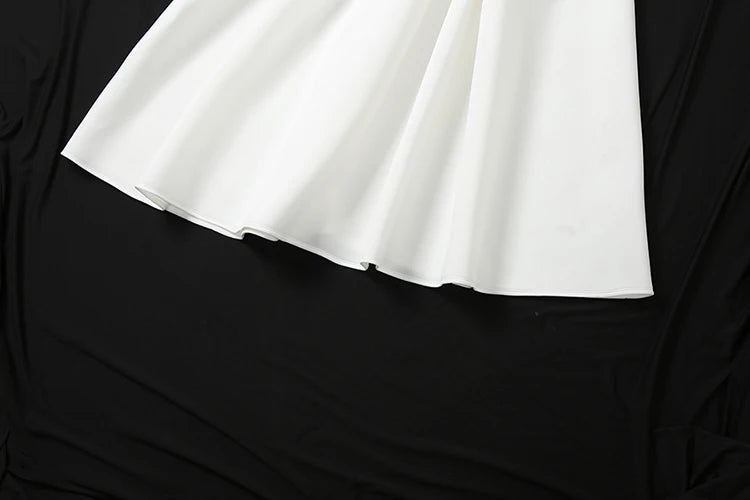 Backless Dress Cleavage Chest Wrap Loose Ruffles Gown Girl Long Bodycon