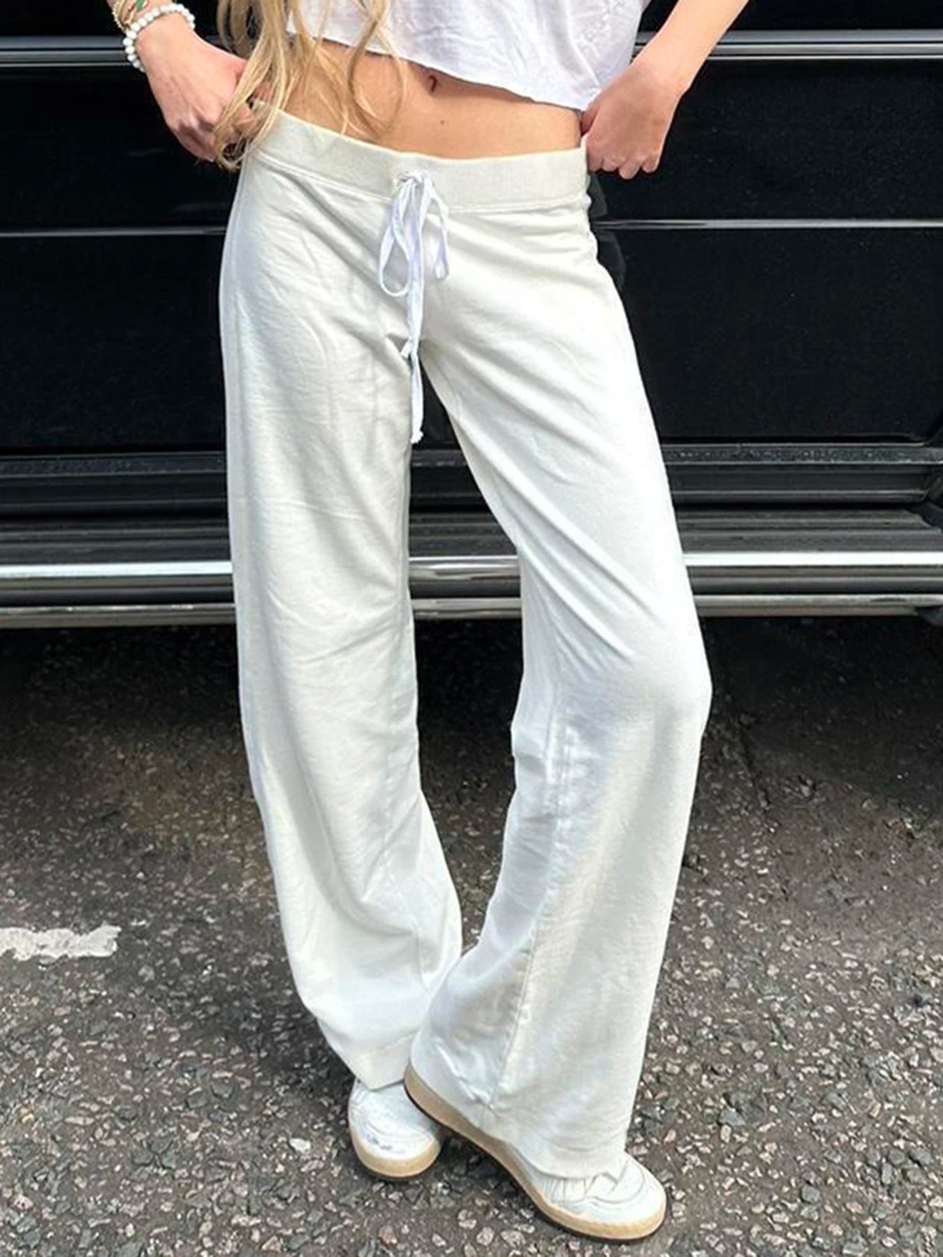 Letter Print Loose Trousers Pants Baggy Pants