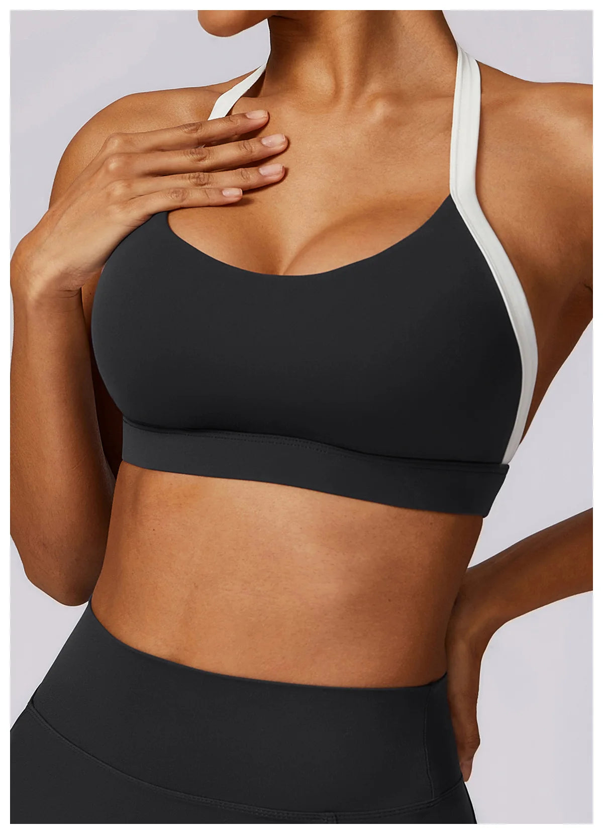 2 Pieces Tracksuit Yoga Set Workout Sports Gym Fitness Long Sleeve Crop Top High Waist Leggings Sports Suits