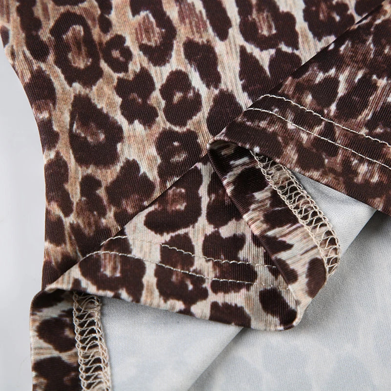 Leopard V-Neck Top