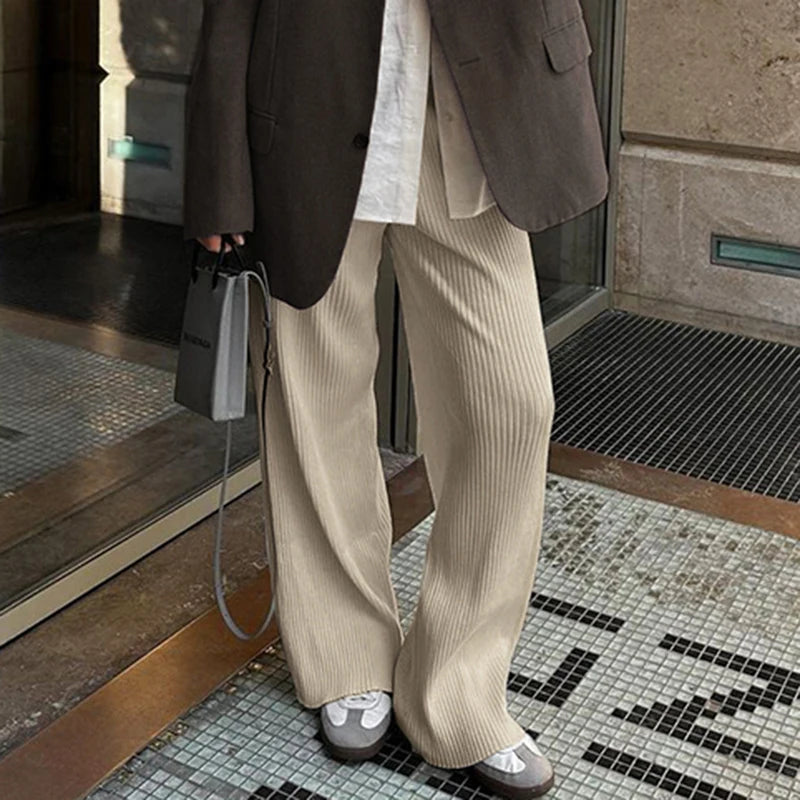 Comfy Loose Pants Leisure Bottoms All-match Pants