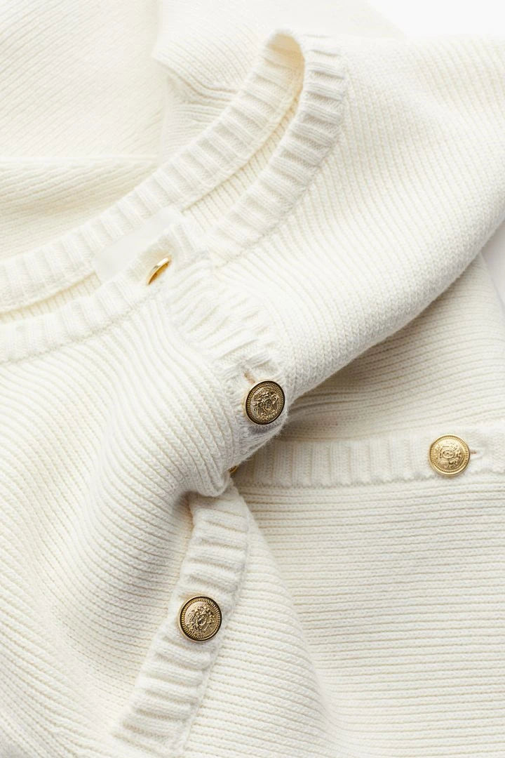 White Knit Mini Dress Short Sleeve Patchwork Pocket Loose Dress Knit Mini Dress