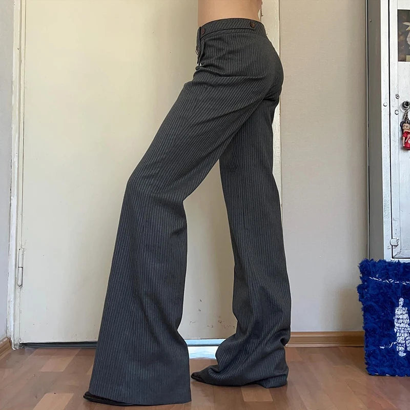 Striped Pants Trousers Bottoms