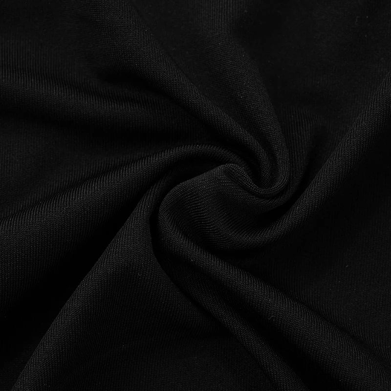 Spring And Solid Color V-Neck Mesh Patchwork Pleated Ruffles Hip Flared Sleeve Mini Short Dress