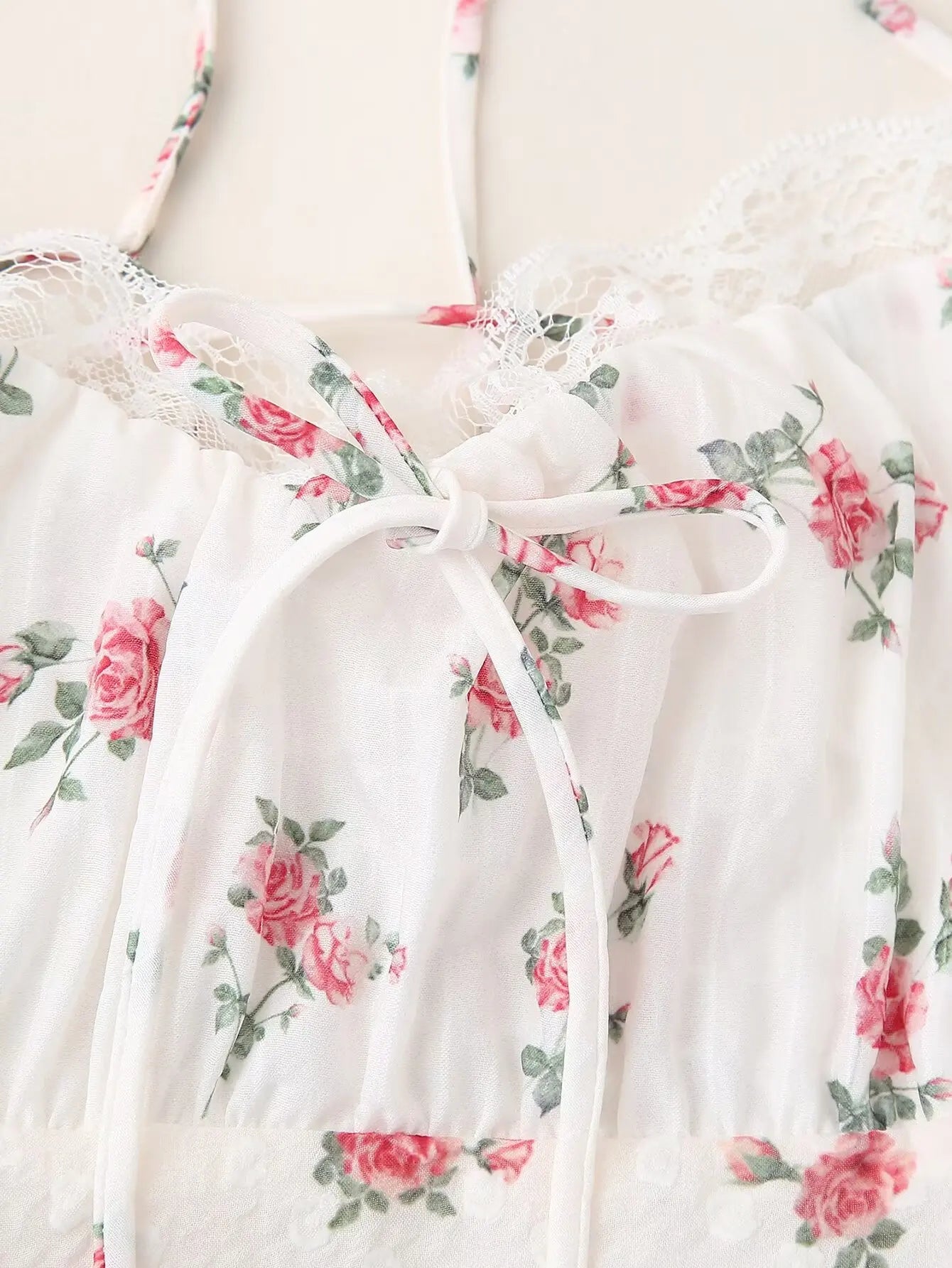 Backless Patchwork Floral Halter Dress Boho Long Dresses Maxi