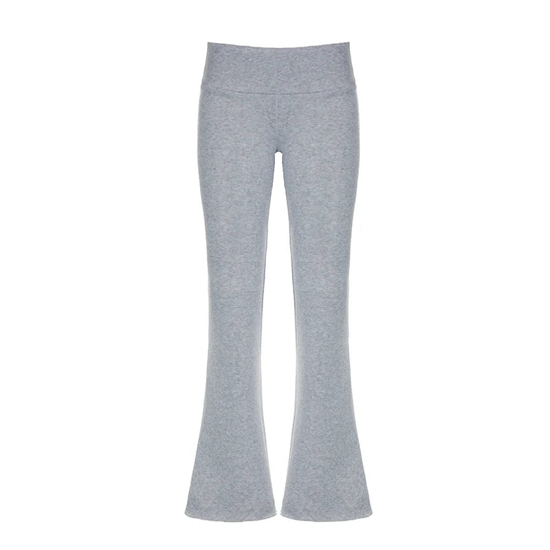 Flare Pants Joggers 's Trousers All-match Bottoms