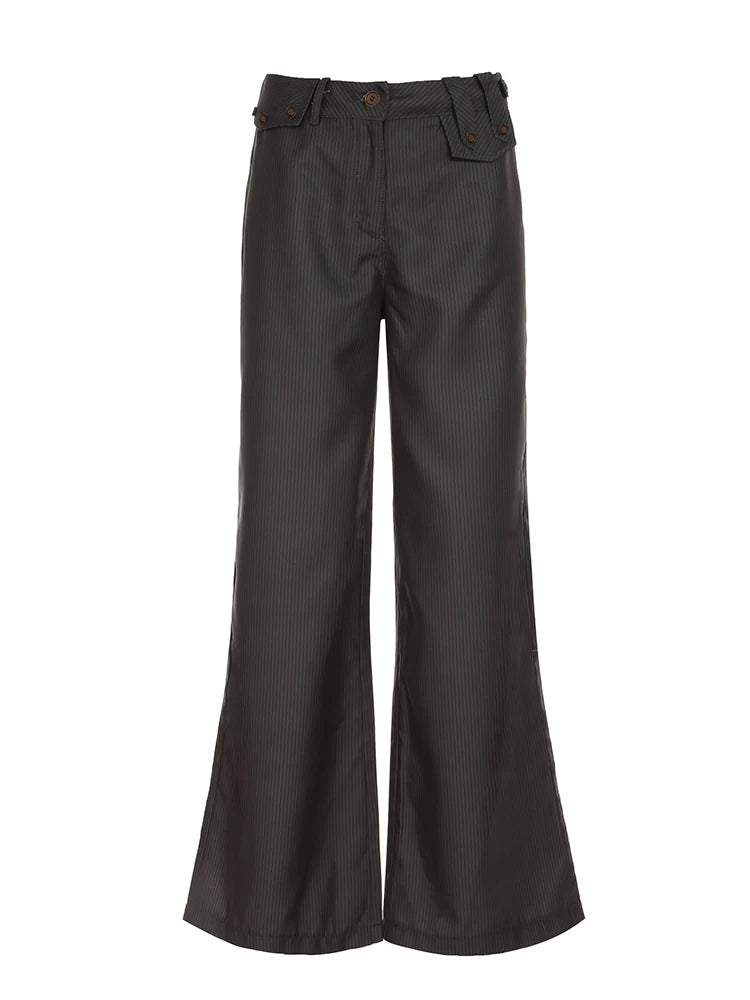 Striped Pants Trousers Bottoms