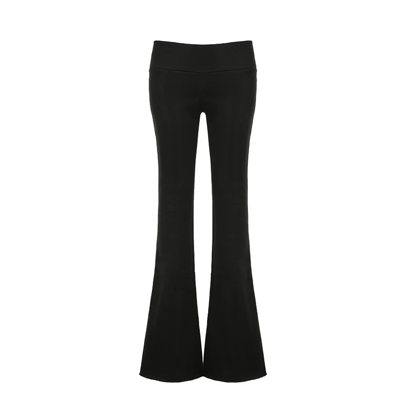 Flare Pants Joggers 's Trousers All-match Bottoms