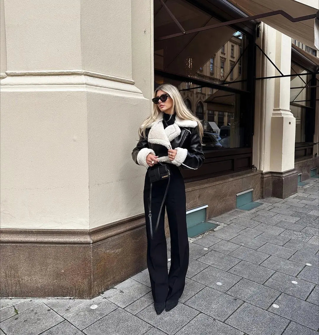 Double-Sided Short Coat