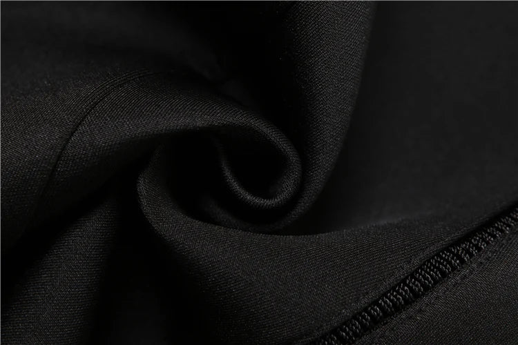 Halter Dress Bandage Low-Neck Hollow Backless Simple Classic Fads Thin
