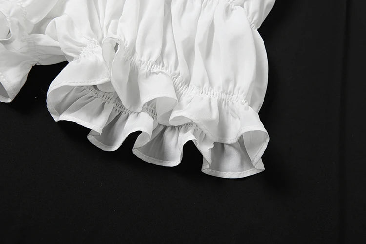 Two Piece Set Thin Ruched Ruffles Camisole Shorts Matching