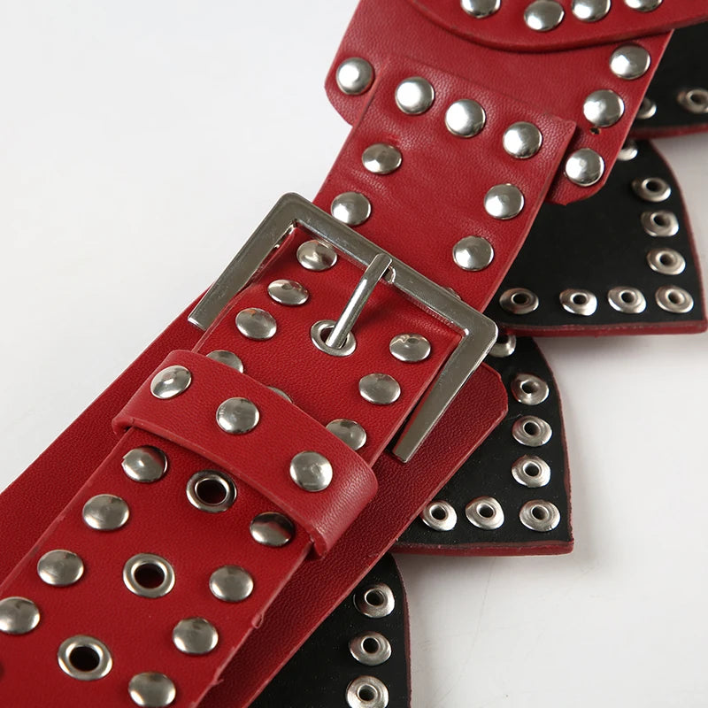 PU Belts Hole PU Belt Fairycore Grunge Belts