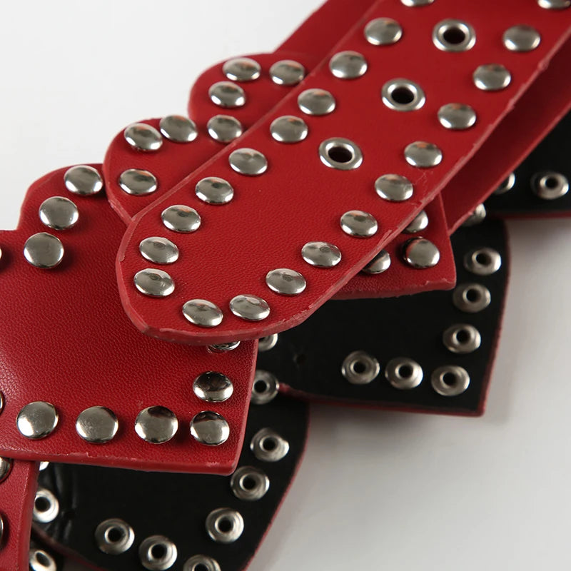 PU Belts Hole PU Belt Fairycore Grunge Belts