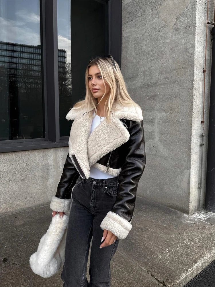 Double-Sided Short Coat
