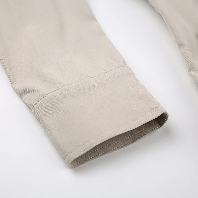 Zip Up Jackets Pockets Coats