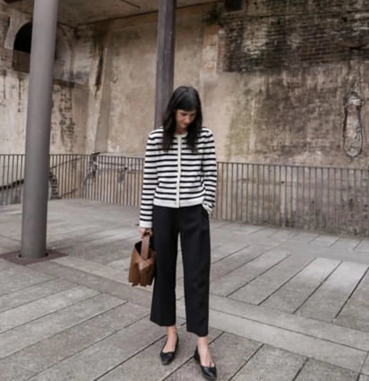 Striped Knit 2 Piece-Set Shorts Zebra ed Cardigan And High Waist Patchwork Shorts Sets Knit