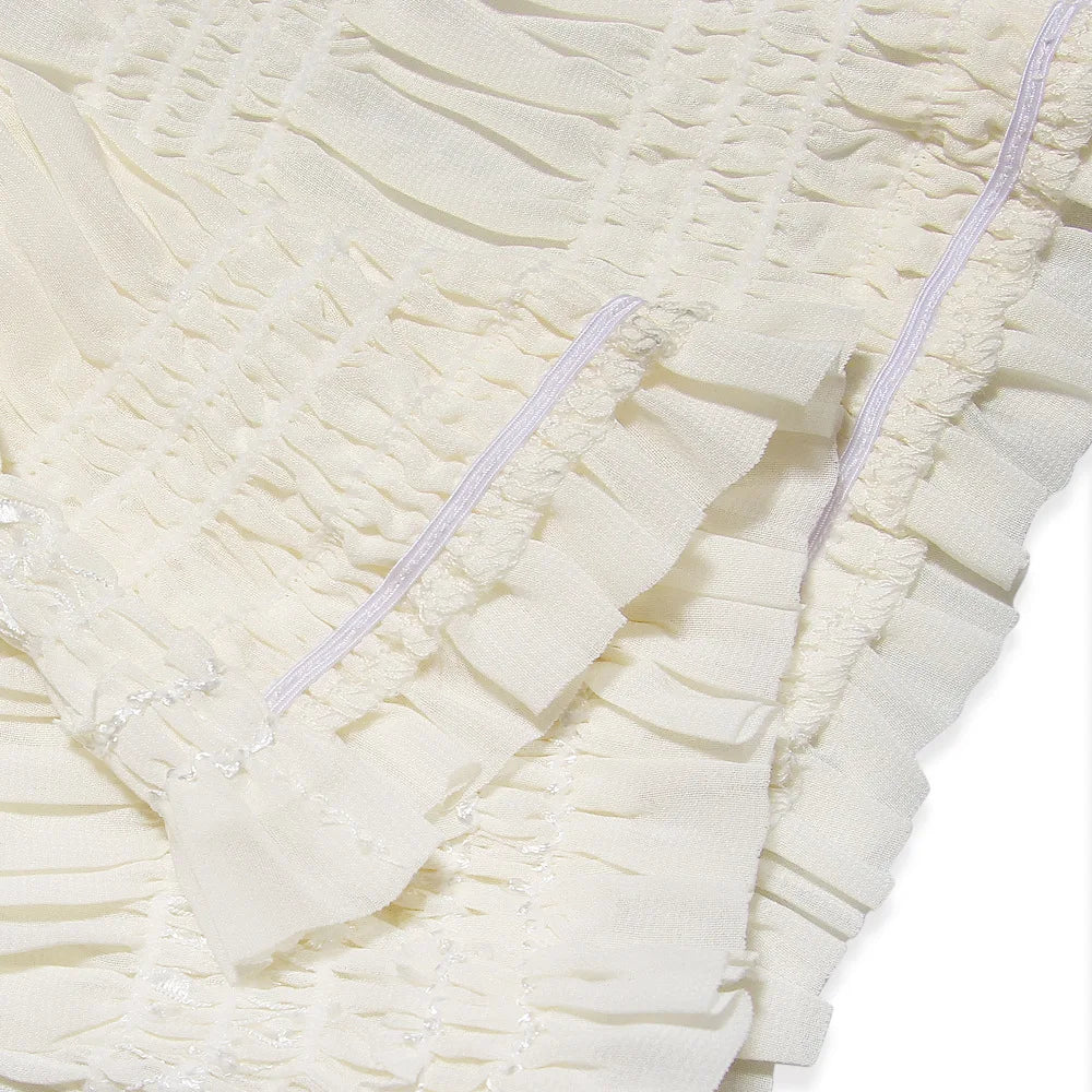 Luxury Maxi mal Occasion Cake Dresses Beige Spaghetti Strap Wedding Dresses women clothing
