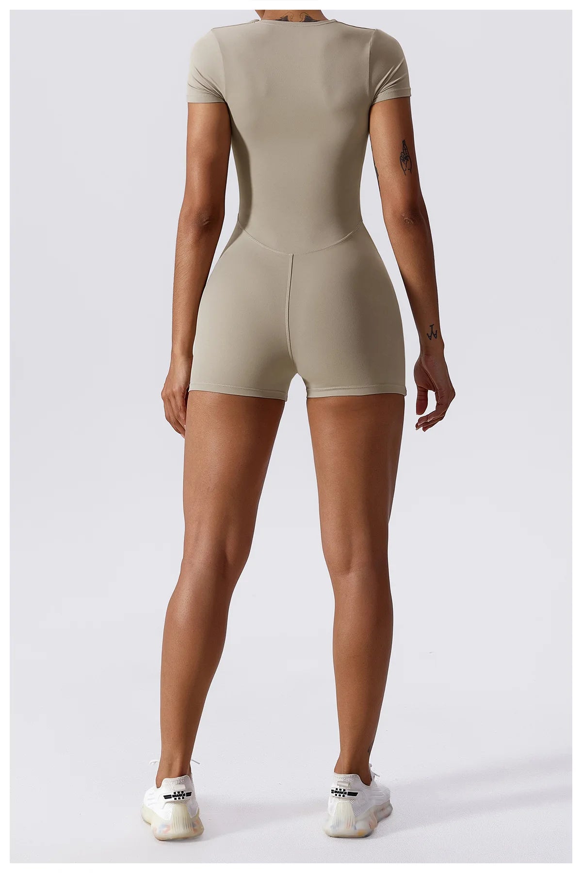 Yoga Suit Short One Piece Sports Suit Short Sleeve Gym Push Up Training Fitness Yoga Bodysuit Sports