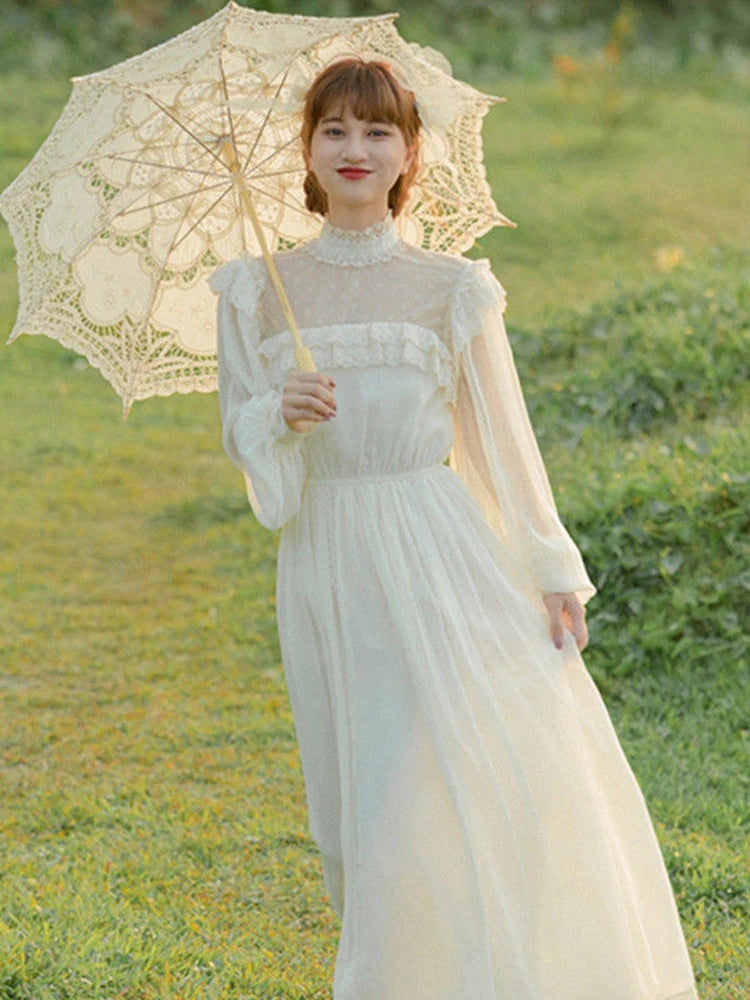 EU style wedding dress 60S Prom Dress