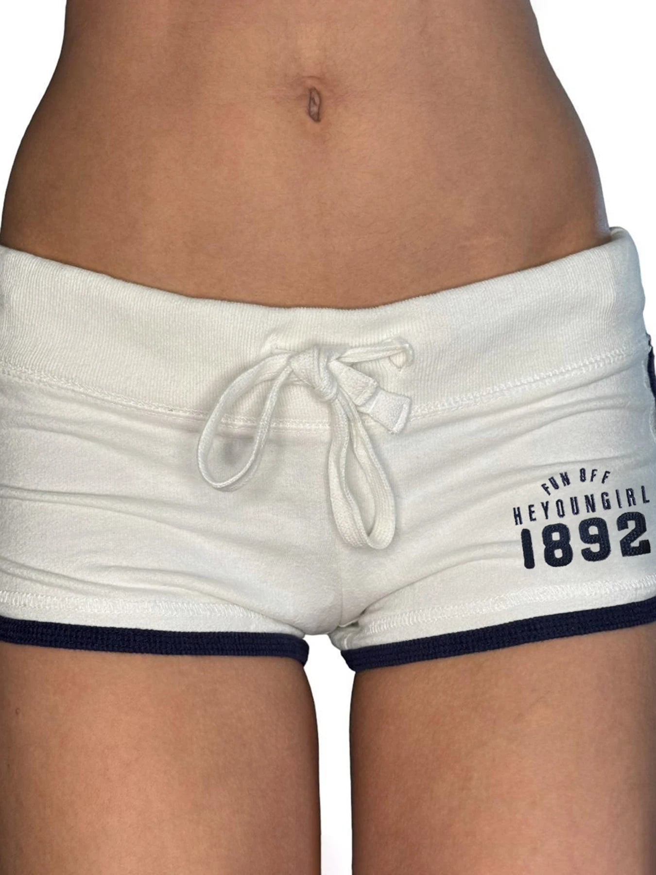 Preppy 's Shorts Low Waisted Digital Print s Shorts