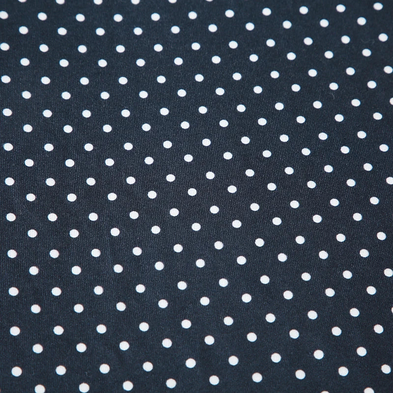Crewneck Dot Print Mini Dress Sleeveless A-line ing