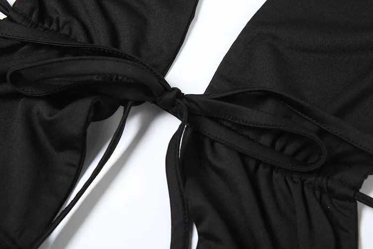 Spring Release Junior Ankle-Length Milk Silk High Dress Girl Slim Cleavage Backless Robe