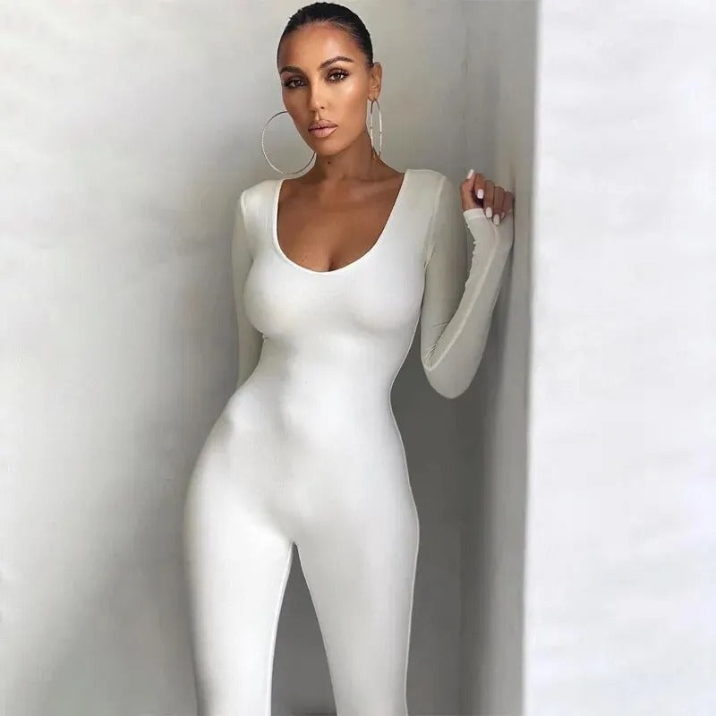 Jumpsuit Bodycon Skinny Overalls