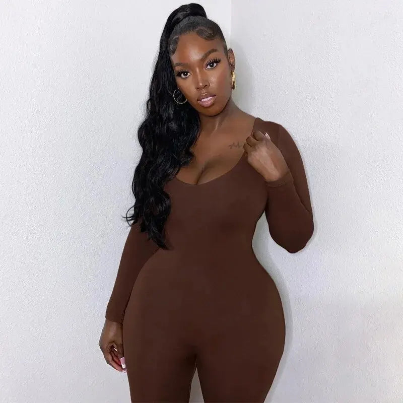 Jumpsuit Bodycon Skinny Overalls
