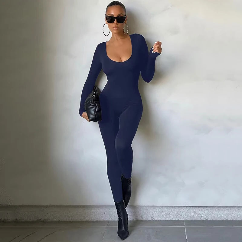 Jumpsuit Bodycon Skinny Overalls