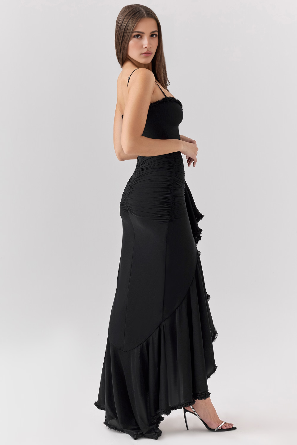 Black Bodycon Midi Dress
