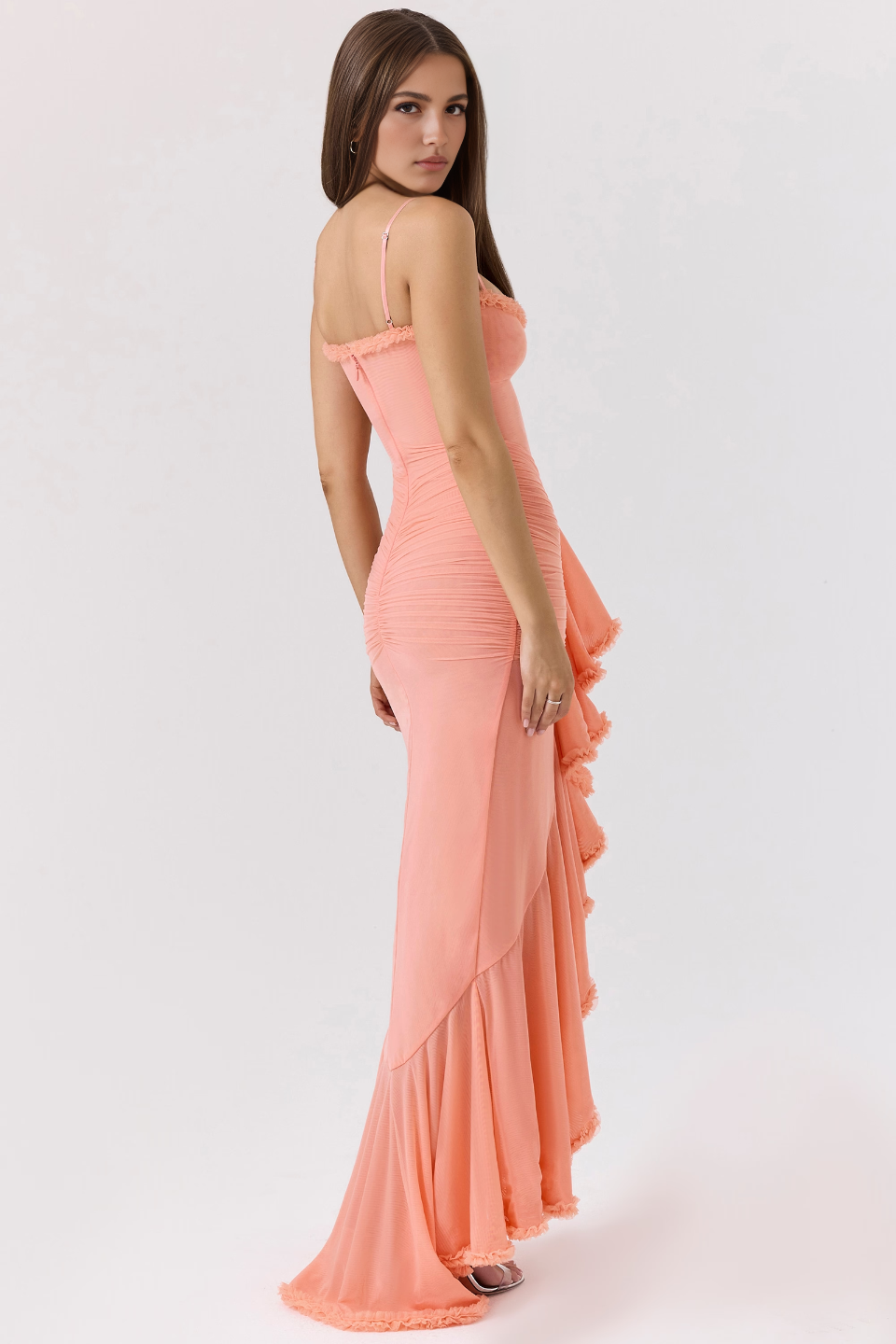 Pink Bodycon Midi Dress