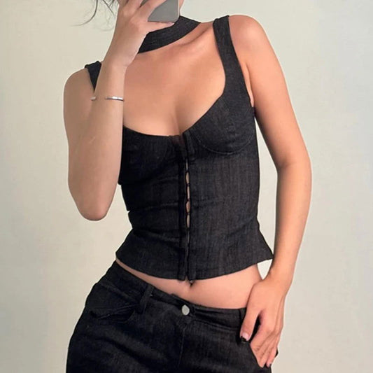 Black Corset Top