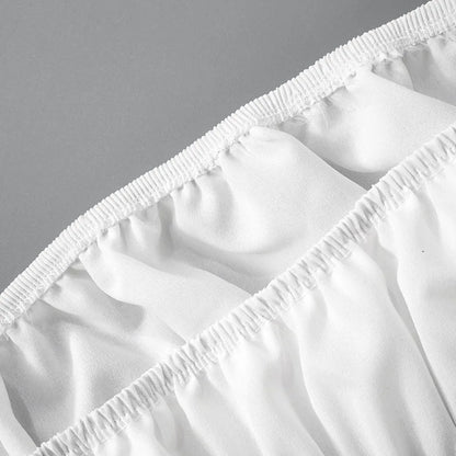 Bellazair White Strapless Backless Two-Piece Set