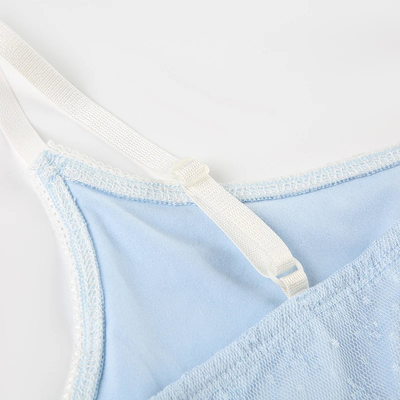 Lace Split Top