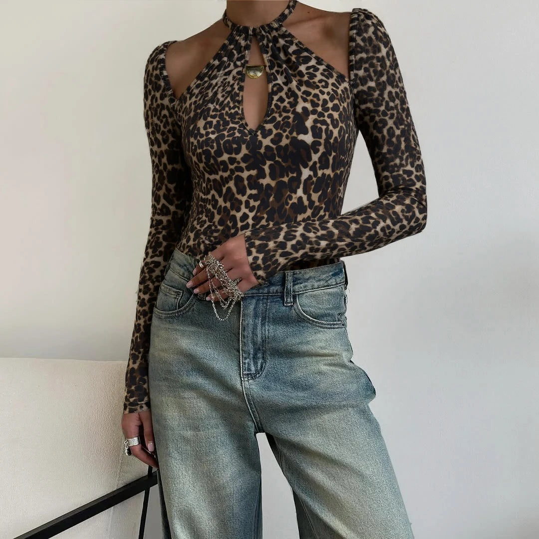 Leopard Long Sleeve Top