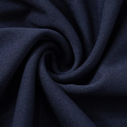 Navy Blue Pocket Mini Dress