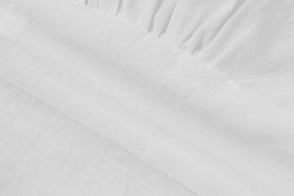 White Raglan Sleeve Button Detail Tank Top