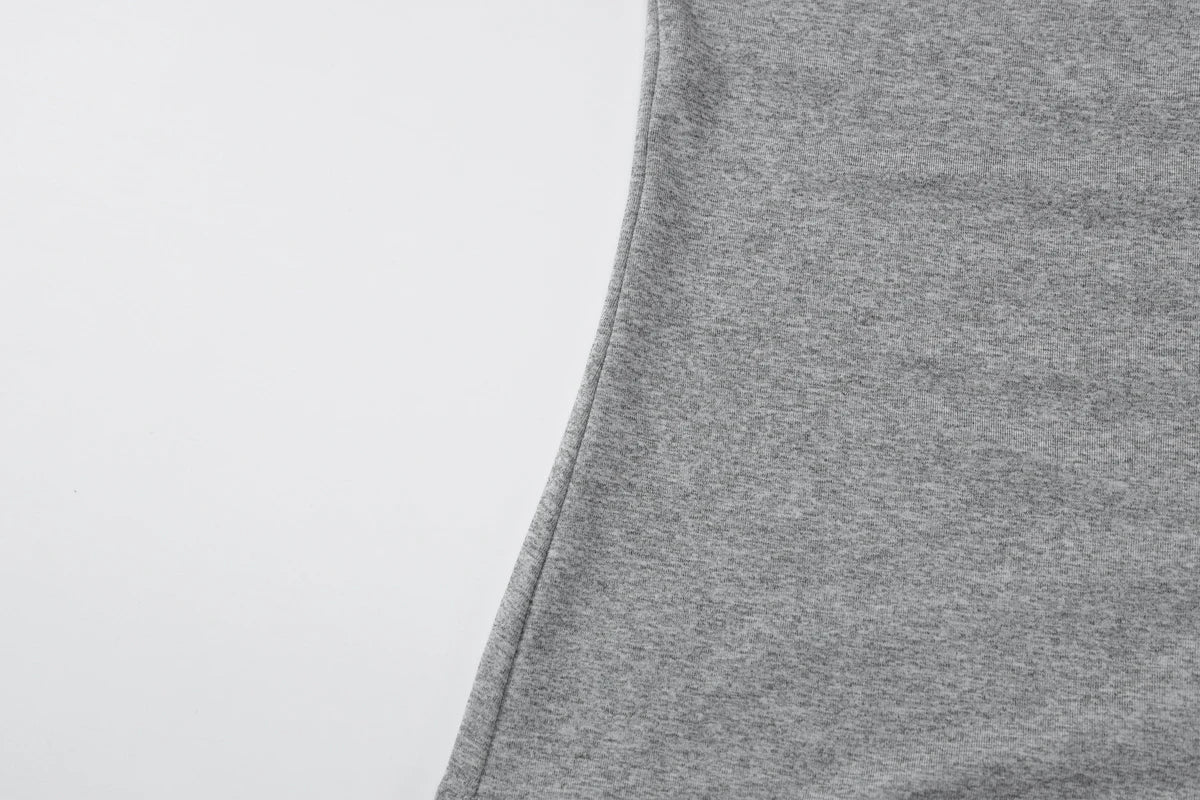 Gray Turn-Down Collar Long Sleeve Slim Cardigan Top