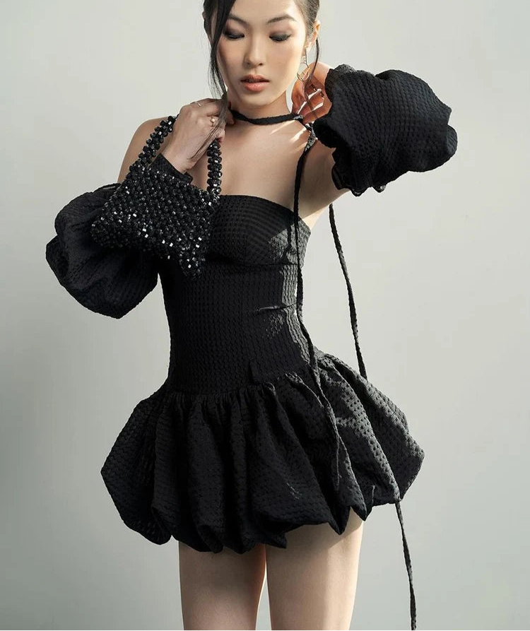 A-Line Princess Mini Dress