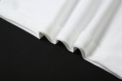 White Ruffles Long Sling Dress