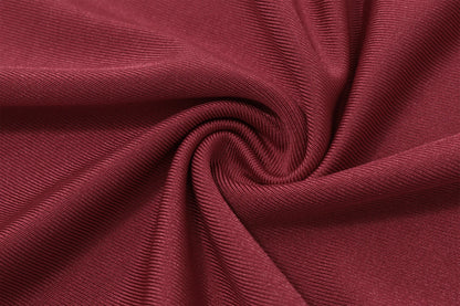 Red Satin Halter Neck Top
