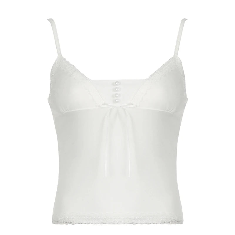 Lace 's Bustiers Backless Sleeveless Top