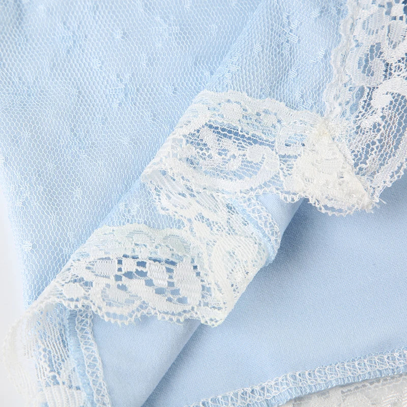 Lace Split Top