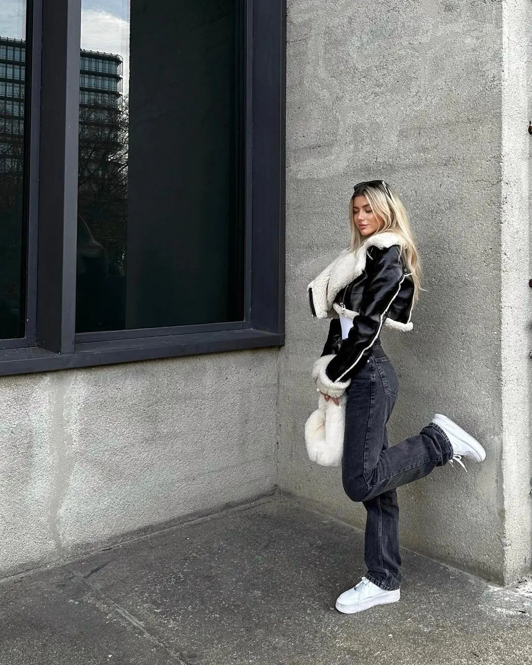 Double-Sided Short Coat