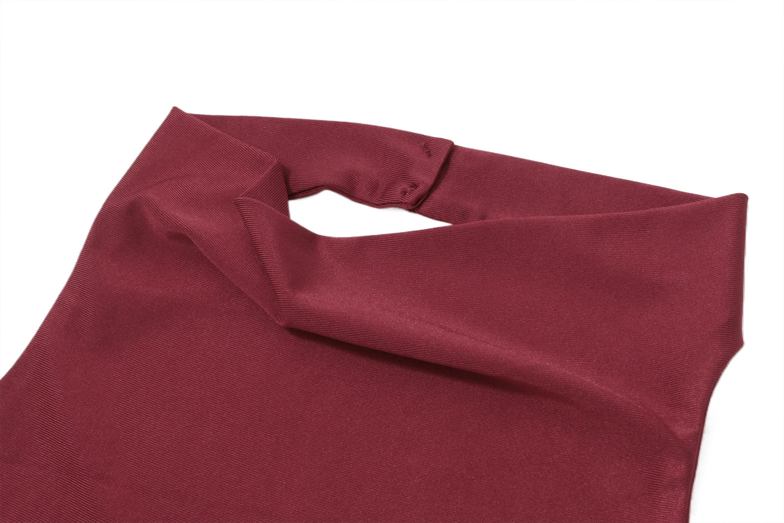 Red Satin Halter Neck Top