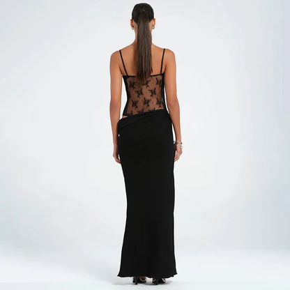 Lace Fishtail Camisole Dress