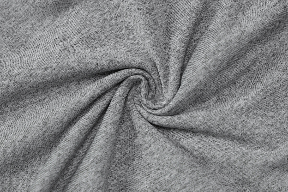 Gray Turn-Down Collar Long Sleeve Slim Cardigan Top